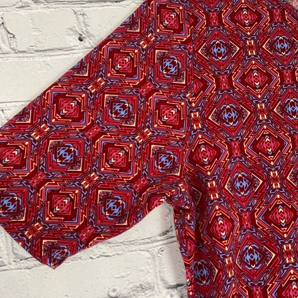 LuLaRoe Geometric Maxi Dress size 3X - Picture 6 of 6